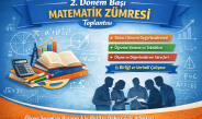 2.Dönem Başı Matematik Zümresi ve Alınan Kararlar