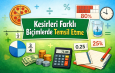Gerçek Yaşam Durumlarına Karşılık Gelen Kesirleri Farklı Biçimlerde Temsil Edebilme