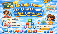 Bir Doğal Sayının Asal Olma Durumu ve Asal Çarpanları Çalışma Sayfası