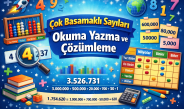 Çok Basamaklı Sayıları Okuma Yazma Sıralama Çalışma Sayfası